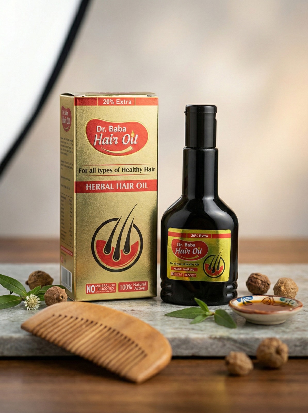 Dr. Baba Hair Oil Product